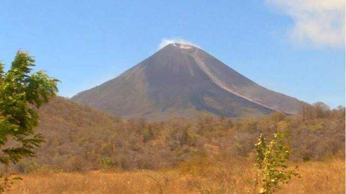 Volcán Momotombo,aumenta actividad,sismos,gases,