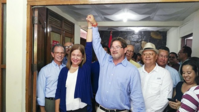 violeta granera,candidata a la vicepresidencia,coalición nacional por la democracia,elecciones generales nicaragua 2016,