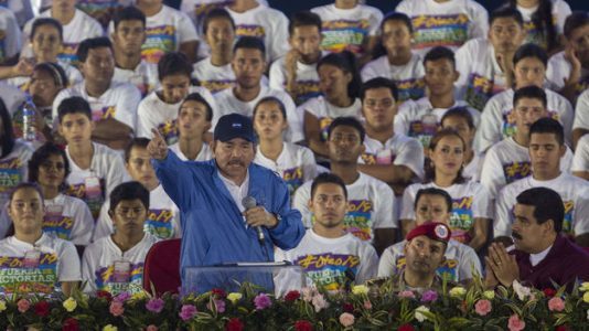 Ortega,acto partidario,19 de julio,OEA,Unión Europea,