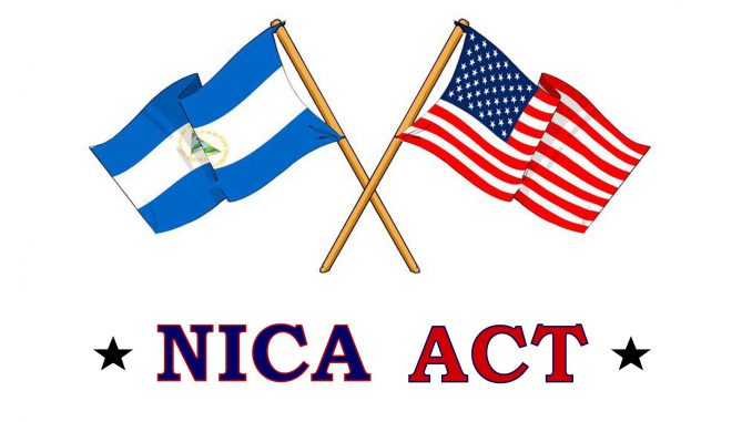 Nica Act,Estados Unidos,Nicaragua,