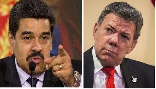 Nicolás Maduro,Juan Manuel Santos,