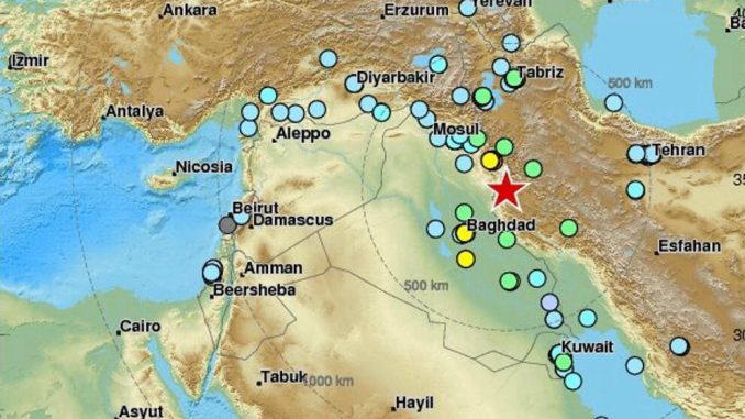 Terremoto,Irak,Irán,