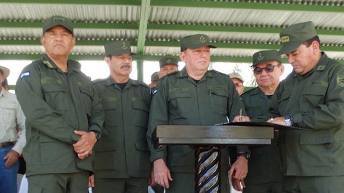 El jefe del Sexto Comando Militar Regional del Ejército de Nicaragua, coronel