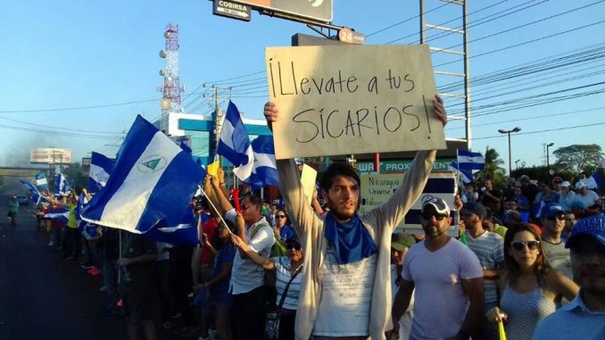 Ortega,protestas,