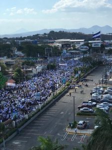 Multitudinaria marcha,Ortega,