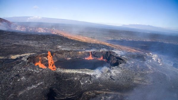 erupción del volcán Kilauea
