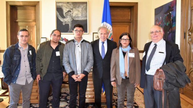 Unidad Nacional Azul y Blanco,Luis Almagro,OEA,