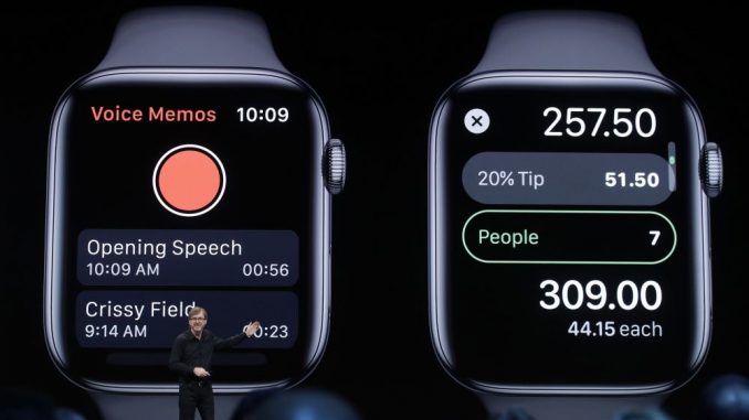 tenis Pasto correcto Apple anunció que su reloj inteligente - Radio Corporacion
