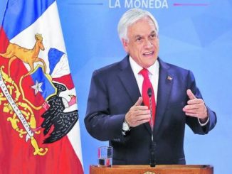 el presidente Sebastián Piñera