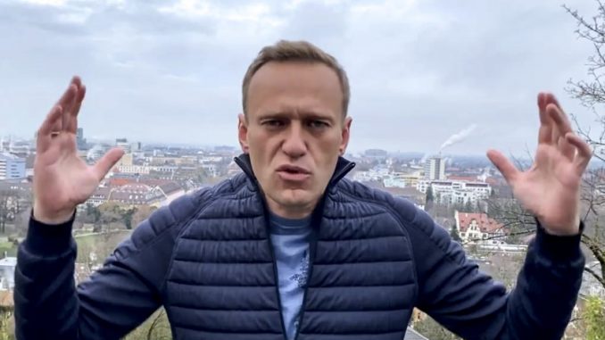líder de la oposición rusa Alexéi Navalny