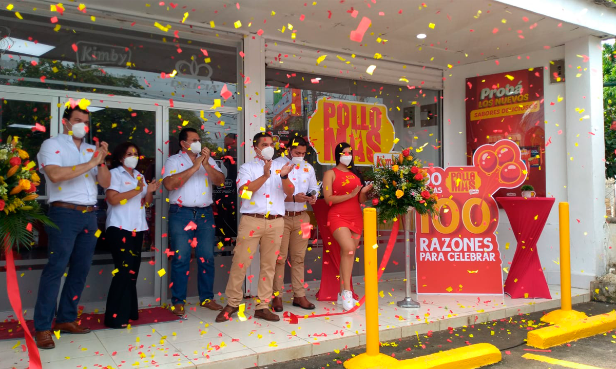 Sabía que con Pollo y Más Kimby puede ser un feliz ganador de un automóvil  o pollo gratis por un año?